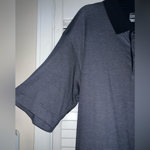 Men’s Ole Miss Rebels Cutter & Buck Striped Polo - Picture 4 of 11